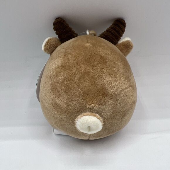 Squishmallow Official Kellytoy Plush Adila the Antelope 3.5" Clip On NWT - Picture 4 of 5